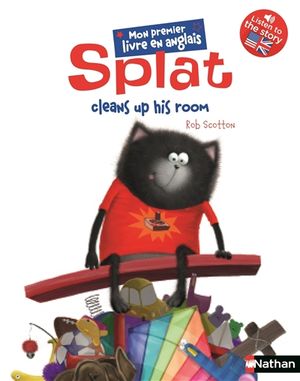 Splat the cat. Vol. 3. Splat cleans up his room