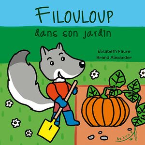 Filouloup dans son jardin