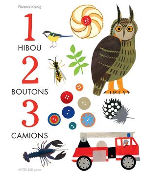 1 hibou, 2 boutons, 3 camions