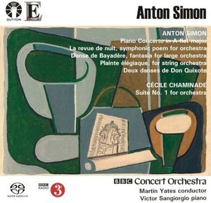 Simon: Piano Concerto in A-flat major / La Revue de nuit / Danse de Bayadère / Plainte élégiaque / Deux Danses de Don Quixote / 