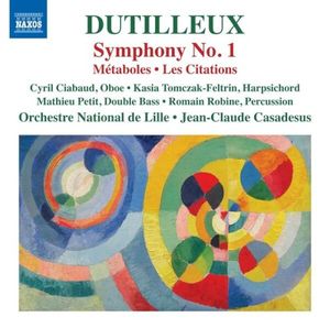 Symphony no. 1 / Métaboles / Les Citations