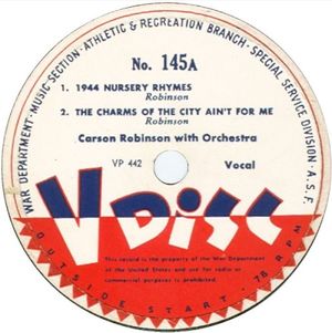 1944 Nursery Rhymes / The Charms of the City Ain’t for Me / Pins and Needles (EP)
