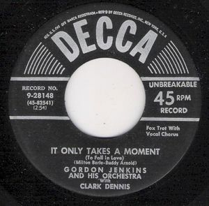 It Only Takes a Moment (To Fall in Love) / If They Ask Me (Single)