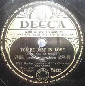 You're Just in Love / Washington Square Dance (Single)
