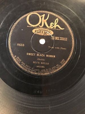 Sweet Black Woman / Good Feelin' Blues (Single)