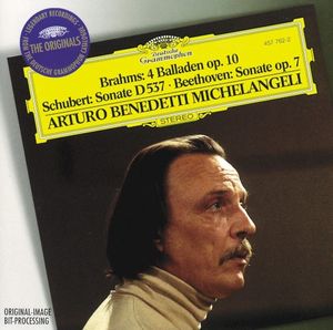 Brahms: 4 Balladen Op. 10 / Schubert: Klaviersonate D 537 / Beethoven: Klaviersonate No. 4 op. 7
