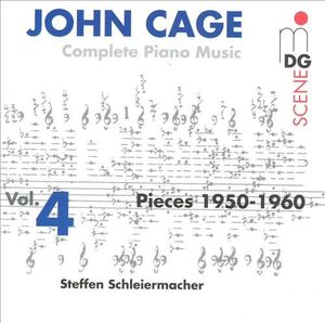 Complete Piano Music, Volume 4: Pieces 1950-1960