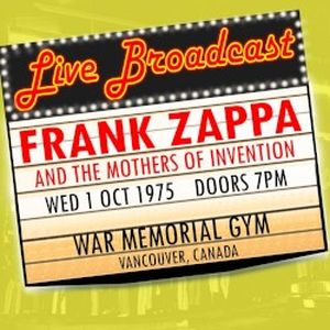 Live Broadcast – Wed 1 October 1975 War Memorial Gym, Vancouver Canada (Live)