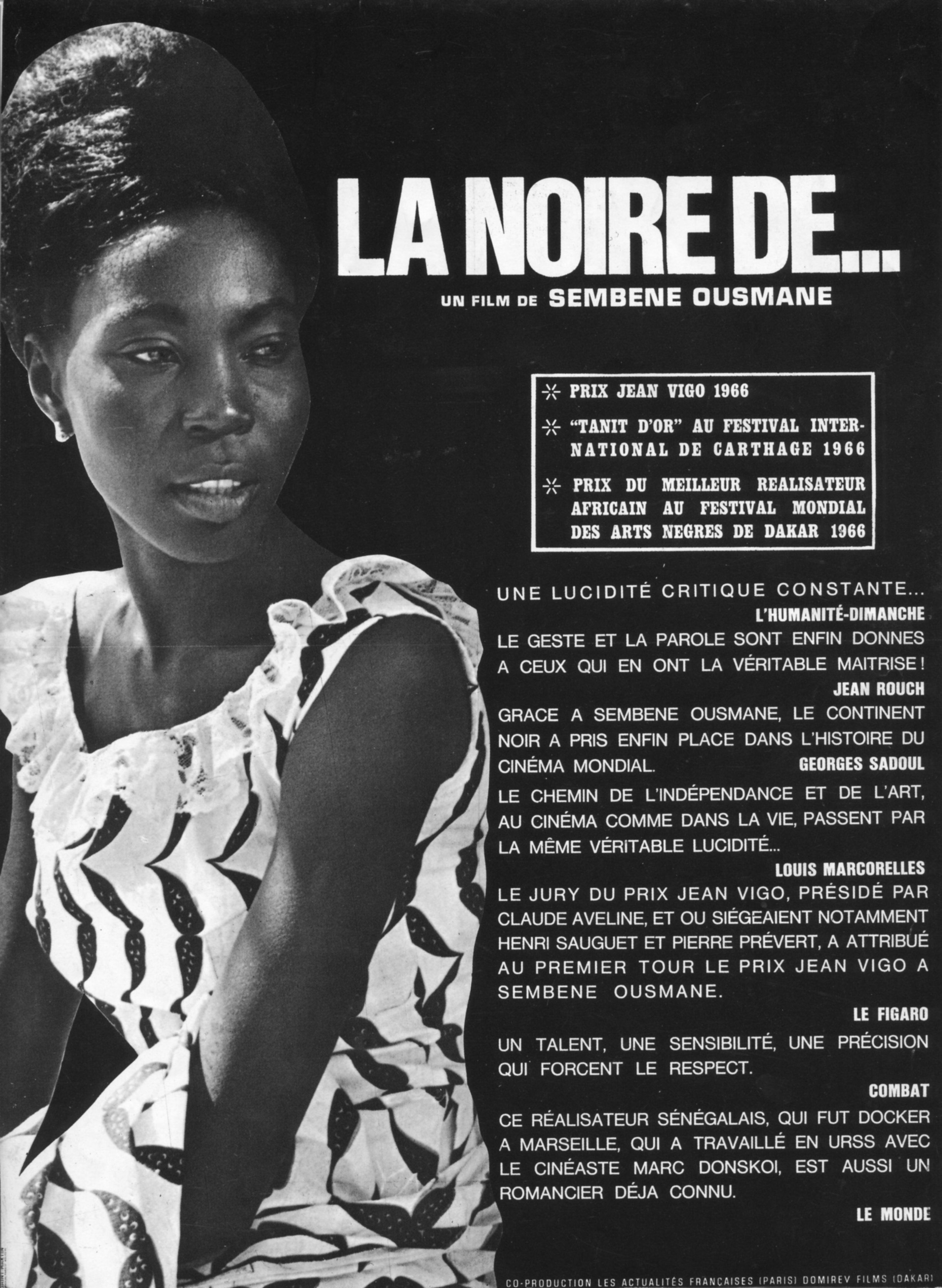 La Noire De..., Ousmane Sembene (1966) - Le Luxy (94200)