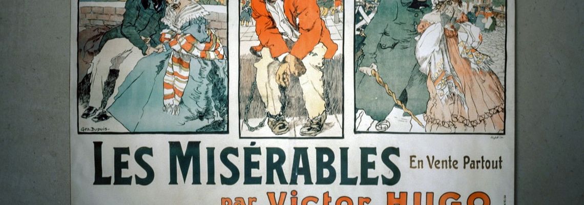 Cover « Les Misérables » et Victor Hugo - Au nom du peuple