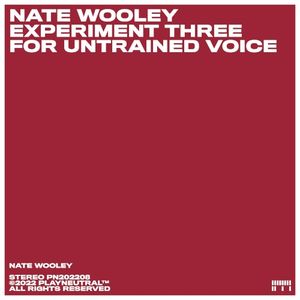 Experiment Three for Untrained Voice (EP)