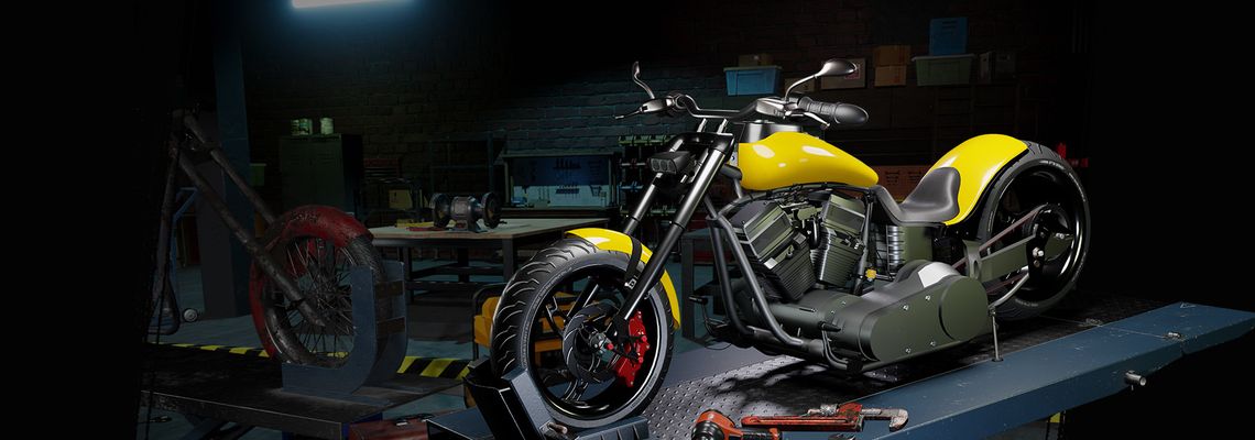 Cover Motorcycle Mechanic Simulator 2021