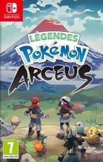 Jaquette Légendes Pokémon : Arceus