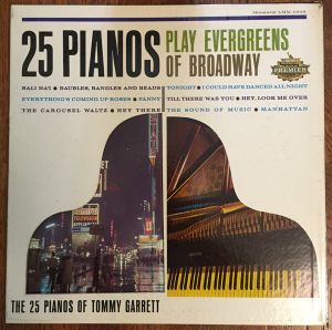 25 Pianos Play Evergreens of Broadway
