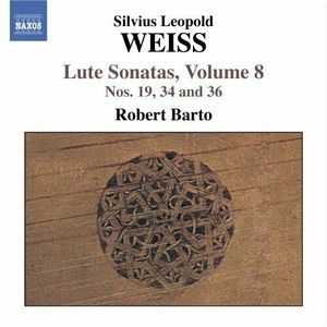 Lute Sonatas, Volume 8: Nos. 19, 34 and 36