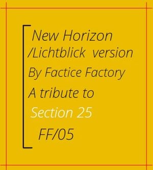 New Horizon (Lichtblick version) (Single)