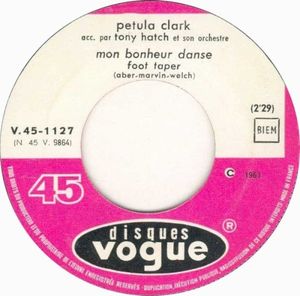 Mon bonheur danse / Il y a tellement de filles (Single)