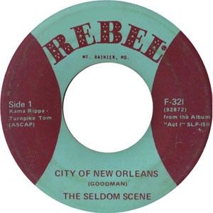 City of New Orleans / Cannonball (Single)