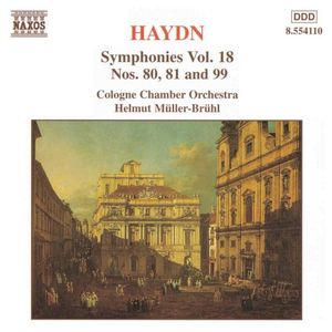 Symphonies, Vol. 18: Nos. 80, 81 and 99