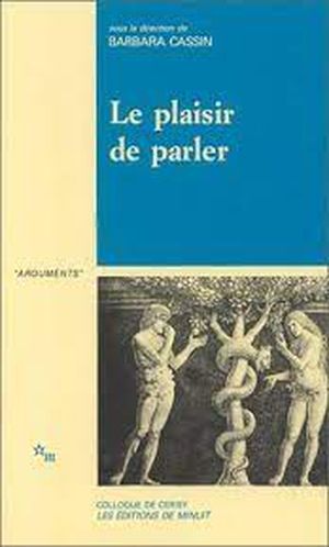 Le Plaisir de parler