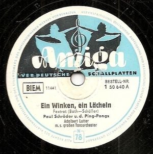 Ein Winken, ein Lächeln / Die wunderschöne Zeit der jungen Liebe (Single)