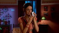 Khushi in Arnav's house