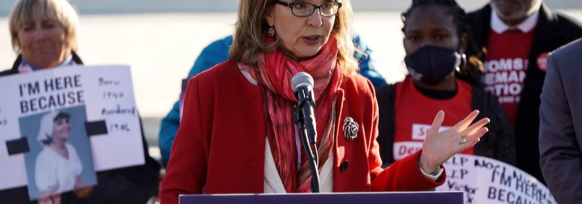 Cover Gabby Giffords Won't Back Down