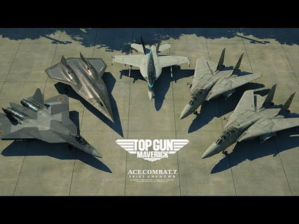 Ace Combat 7: Skies Unknown - Top Gun: Maverick Aircraft Set