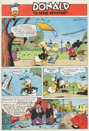 Le Grand nettoyage - Donald Duck