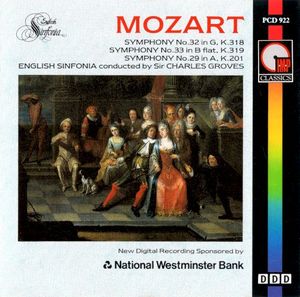 Symphonies nos. 32, 33 & 29