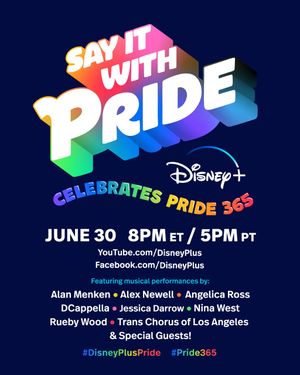 Say It with PRIDE: Disney+ Celebrate Pride 365