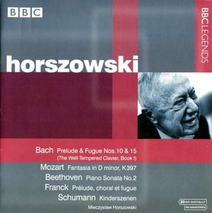 Bach: Prelude & Fugue No.10 & 15 / Mozart: Fantasia In D minor, K397 / Beethoven: Piano Sonata no.2 / Franck: Prélude, choral et
