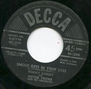 Smoke Gets in Your Eyes / This Nearly Was Mine (Single)