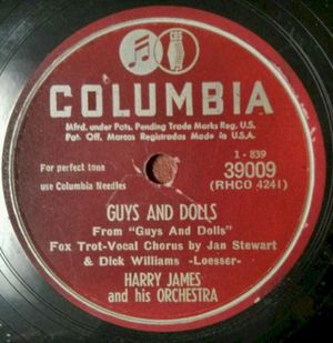 Guys and Dolls / I'll Know (Single)