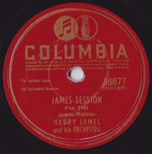 James Session / I Heard You Cried Last Night (Single)