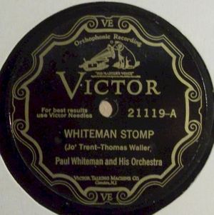 Whiteman Stomp / Sensation Stomp (Single)