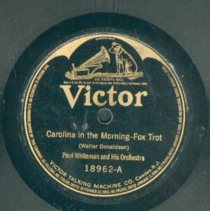 Carolina in the Morning / Cow Bells (Single)