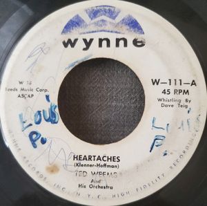 Heartaches / Mickey (Single)