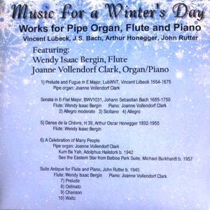 Music for a Winter's Day: Works for Pipe Organ, Flute and Piano (Live)