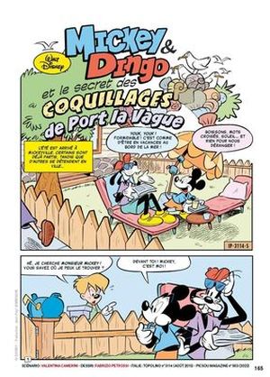 Le Secret des coquillages de Port la Vague - Mickey & Dingo