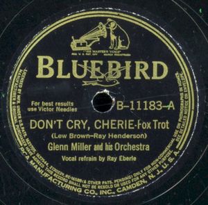 Don't Cry, Cherie