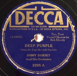 Deep Purple / Fate (It Was Fate When I First Met You) (Single)