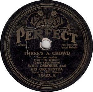 Three's a Crowd / Sweethearts Forever (Single)