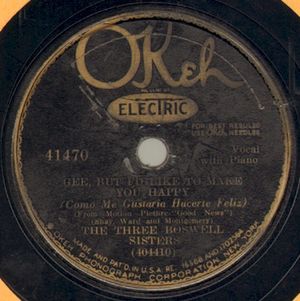 Gee, but I'd Like to Make You Happy / Don't Tell Her What's Happened to Me (Single)