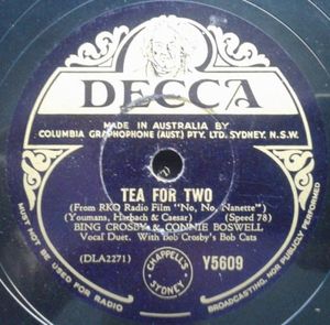Tea for Two / Ciribiribin (Single)