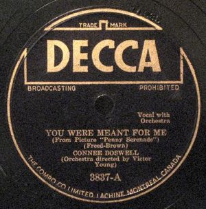 You Were Meant for Me