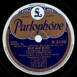 Wild Man Blues / Melancholy Blues (Single)