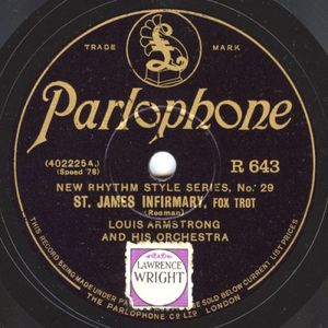 St. James' Infirmary / Nobody's Sweetheart (Single)