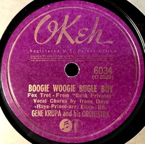 Boogie Woogie Bugle Boy / The Big Do (Single)