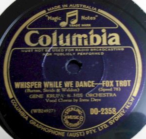 Whisper While We Dance / San Antonio Rose (Single)